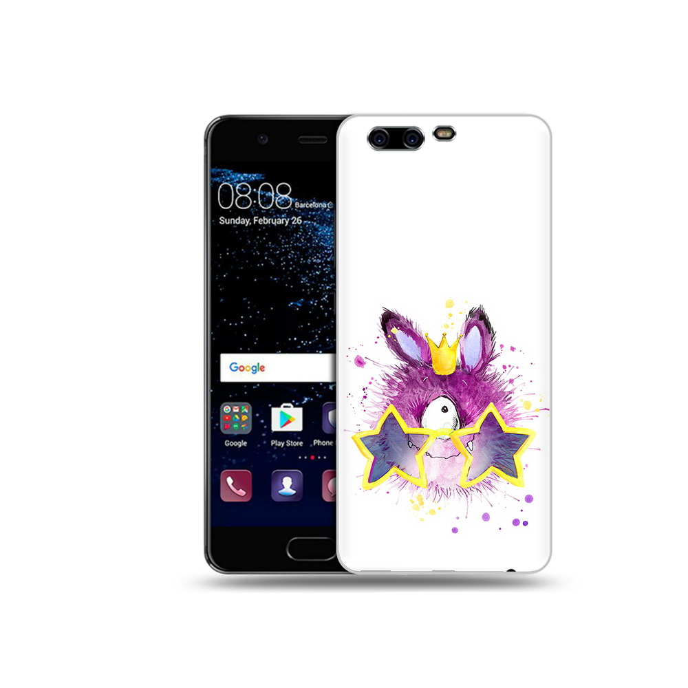 

Чехол MyPads Tocco для Huawei P10 Plus Шуршуля (PT60941.40.202), Прозрачный, Tocco