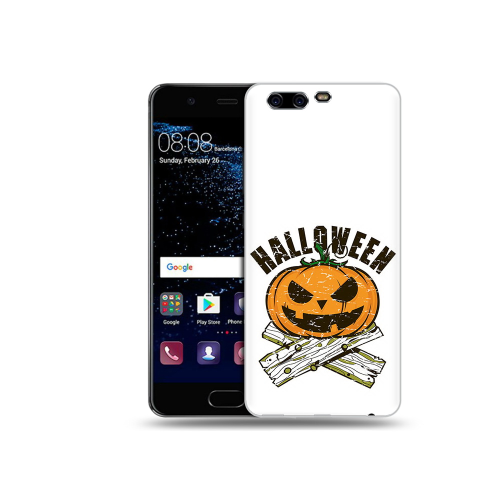 

Чехол MyPads Tocco для Huawei P10 Plus Хэллоуин доски тыква (PT60941.40.194), Прозрачный, Tocco