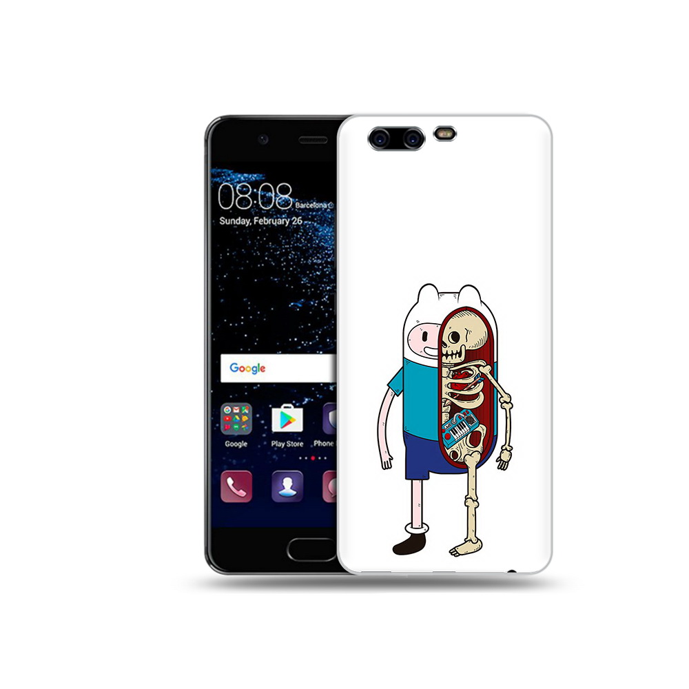 

Чехол MyPads Tocco для Huawei P10 Plus Финн скелет (PT60941.40.187), Прозрачный, Tocco