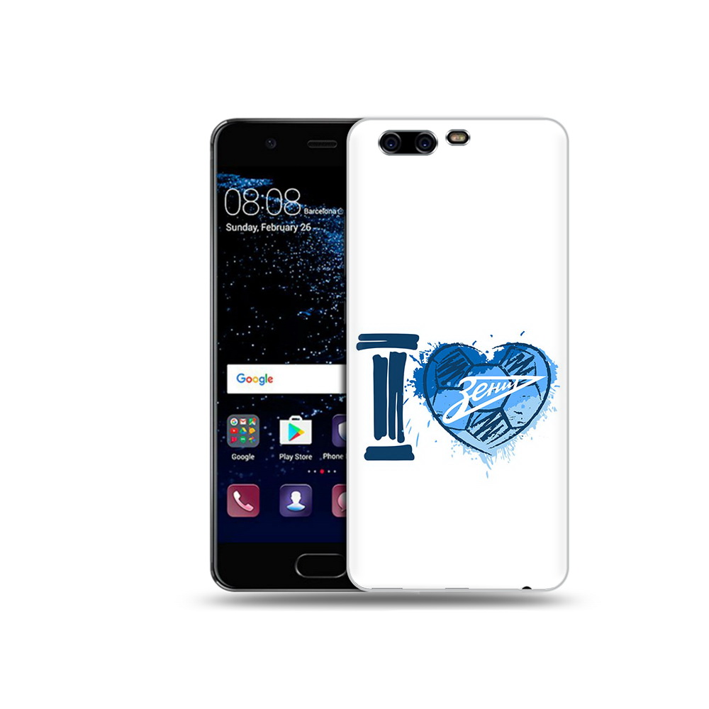 

Чехол MyPads Tocco для Huawei P10 Plus ФК я люблю зенит (PT60941.40.186), Прозрачный, Tocco