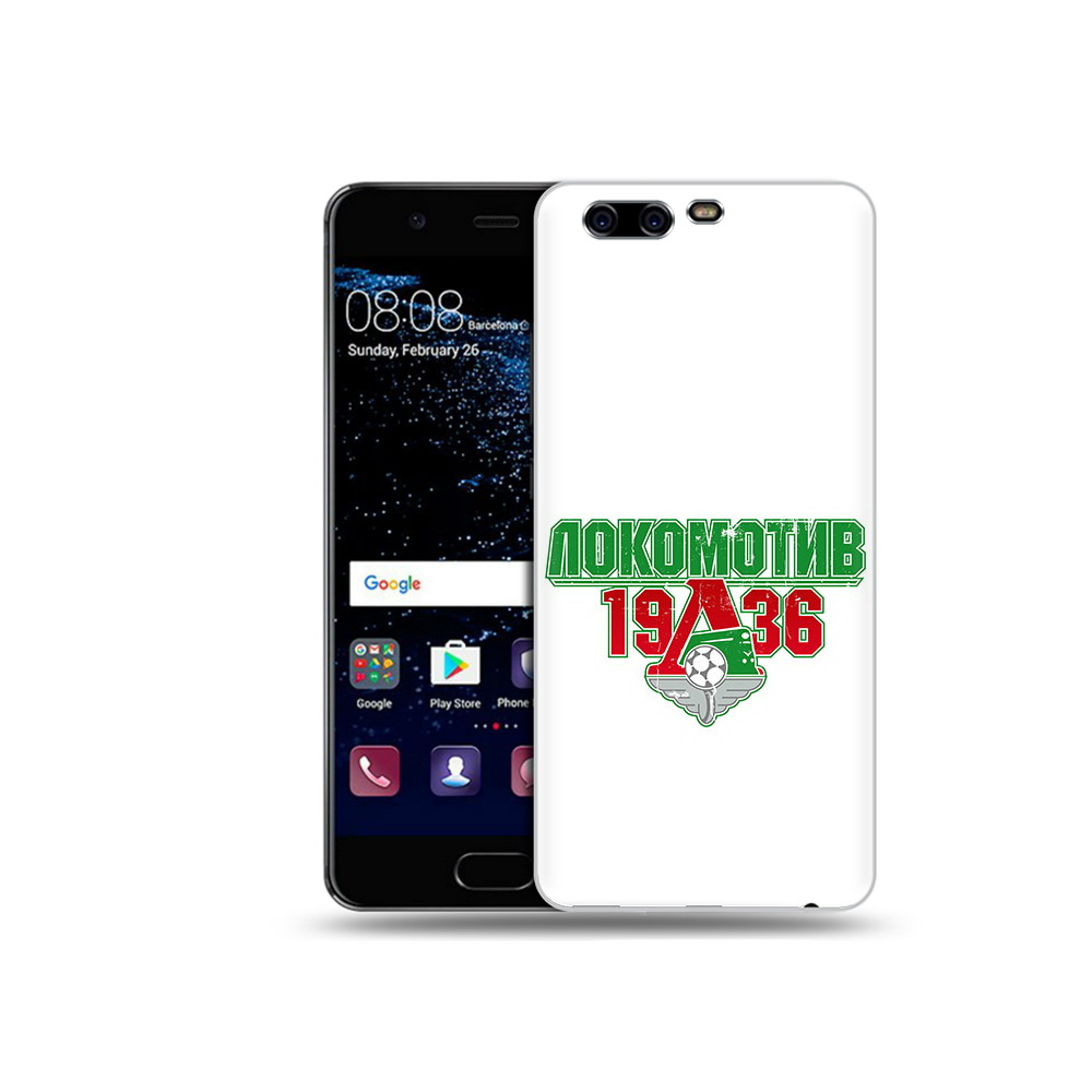 

Чехол MyPads Tocco для Huawei P10 Plus ФК локомотив 1936 (PT60941.40.182), Прозрачный, Tocco