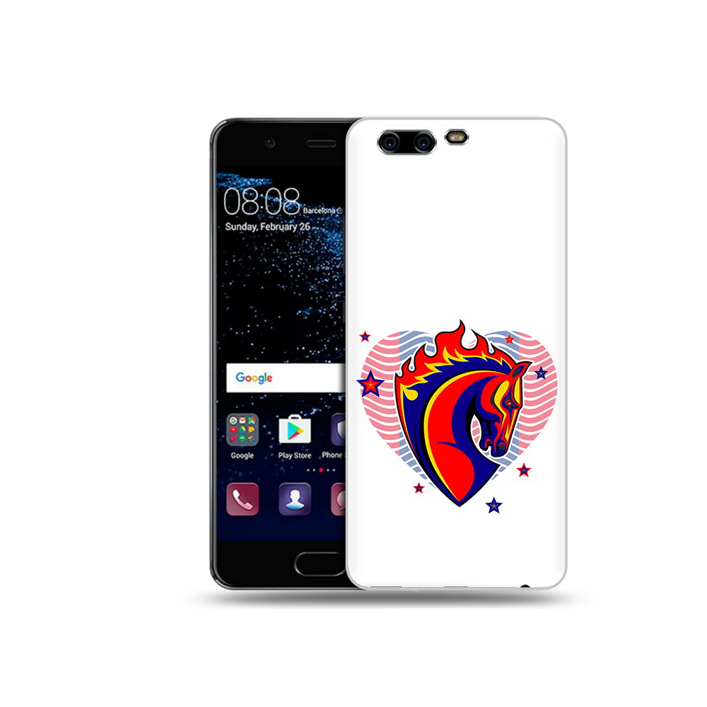 

Чехол MyPads Tocco для Huawei P10 Plus ФК ЦСЛ Лошадь (PT60941.40.180), Прозрачный, Tocco