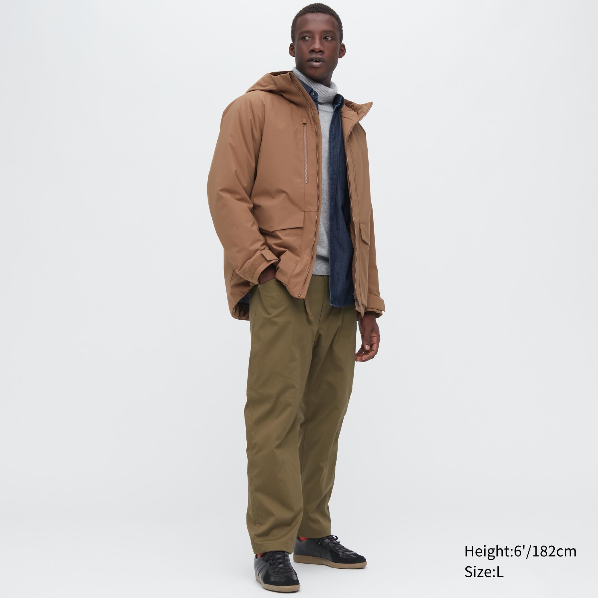 Брюки мужские UNIQLO 452563COL34 коричневые S (доставка из-за рубежа)
