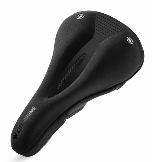 Чехол на велосипедное сидение West Biking AO-11-39 (мягкий, 2 светодиода)