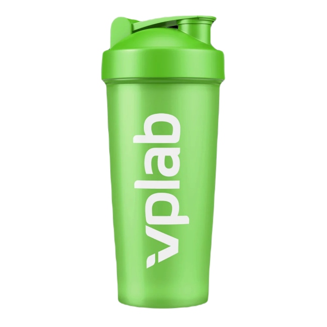 Спортивный шейкер с шариком-блендером VPLab Shaker with blender ball 700 ml green