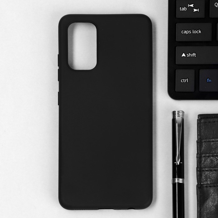 

Чехол TFN, для телефона Samsung A32, силиконовый, черный