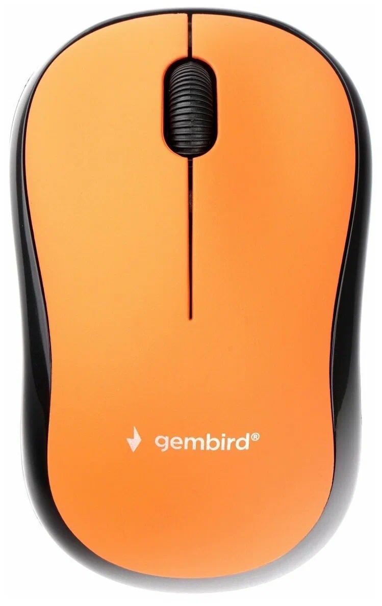 Беспроводная мышь Gembird MUSW-275 Orange/Black