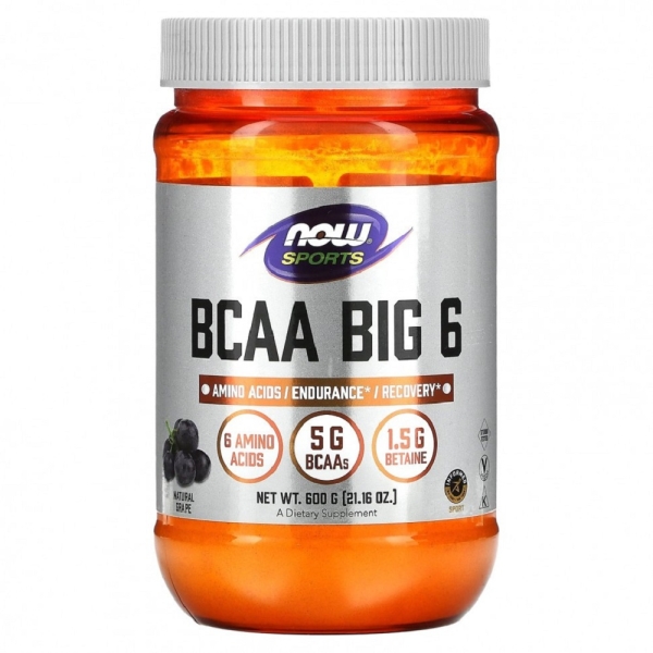 Спортивная добавка NOW BCAA BLAST PWD TROPICAL PUNCH 600 G 5499₽