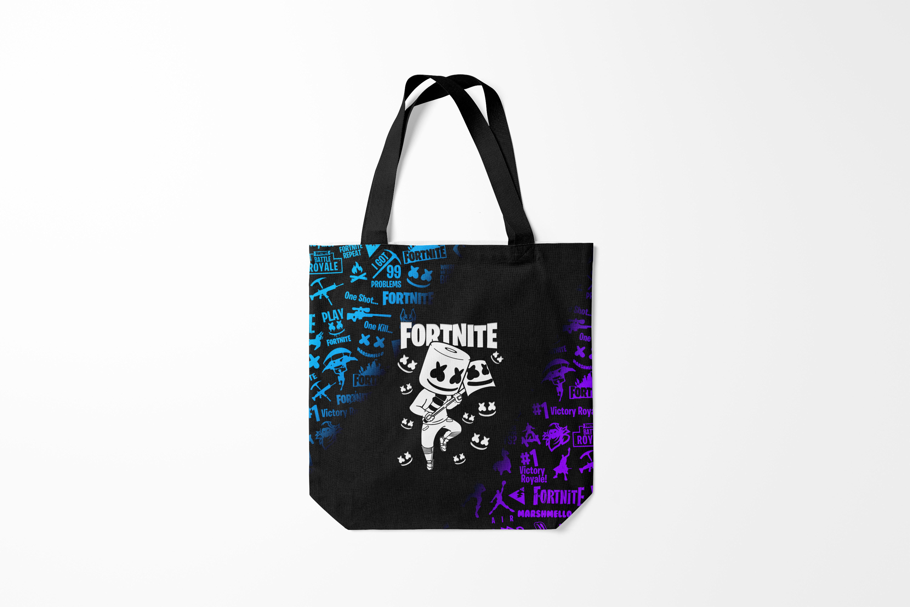 

Сумка шoппер унисекс Burnettie Fortnite Marshmello, разноцветный, Fortnite Marshmello