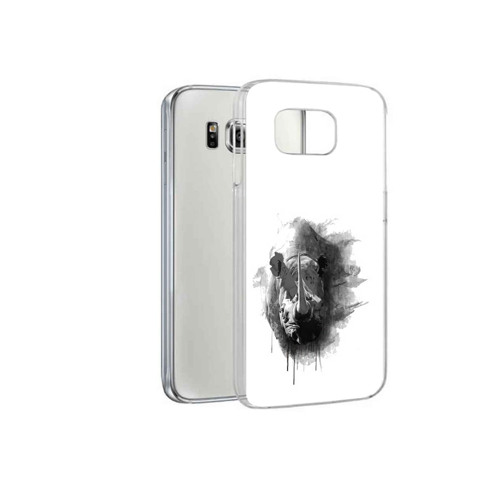 

Чехол MyPads Tocco для Samsung Galaxy S6 носорог (PT12300.506.523), Прозрачный, Tocco