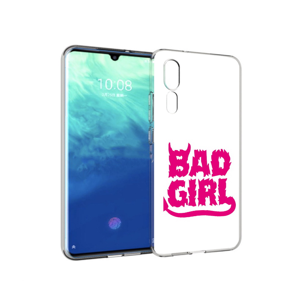 

Чехол MyPads Tocco для ZTE Axon 10 Pro плохая девочка (PT134302.444.545), Прозрачный, Tocco