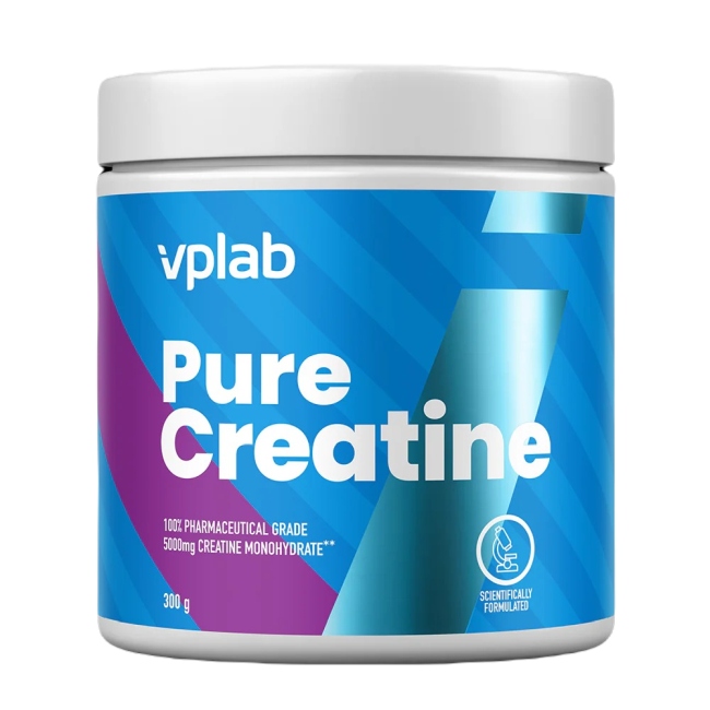 Креатин VPLab Pure Creatine Monohydrate 300g white