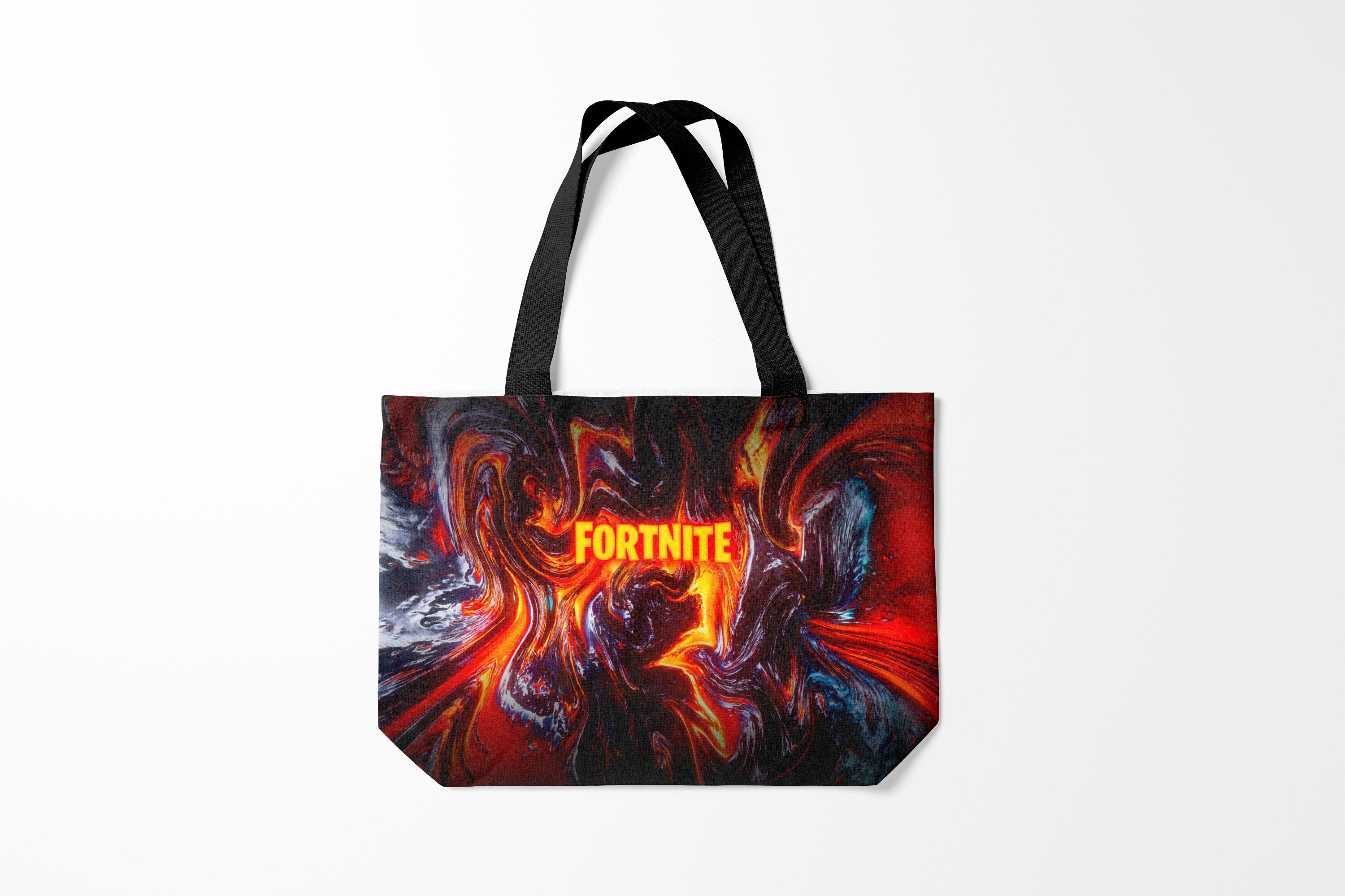 

Сумка шoппер унисекс Burnettie Fortnite Lama, белый, Fortnite Lama