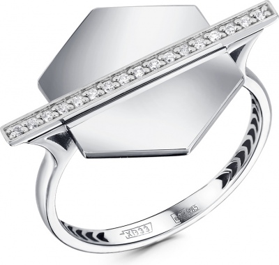 

Кольцо из белого золота с бриллиантом р. 17 Klondike 01-01977-03-001-01-03, 01-01977-03-001-01-03