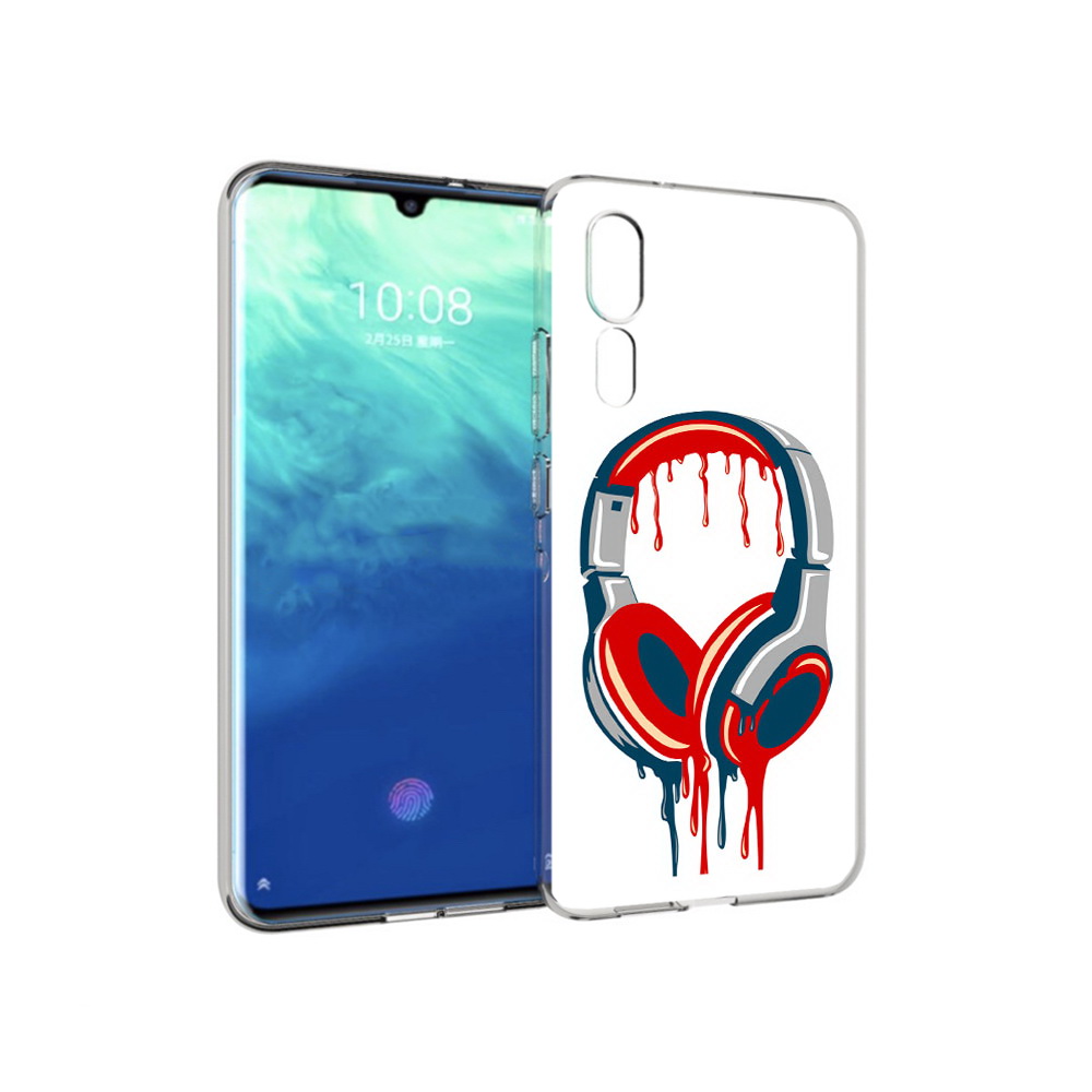 

Чехол MyPads Tocco для ZTE Axon 10 Pro не делай громко (PT134302.444.517), Прозрачный, Tocco