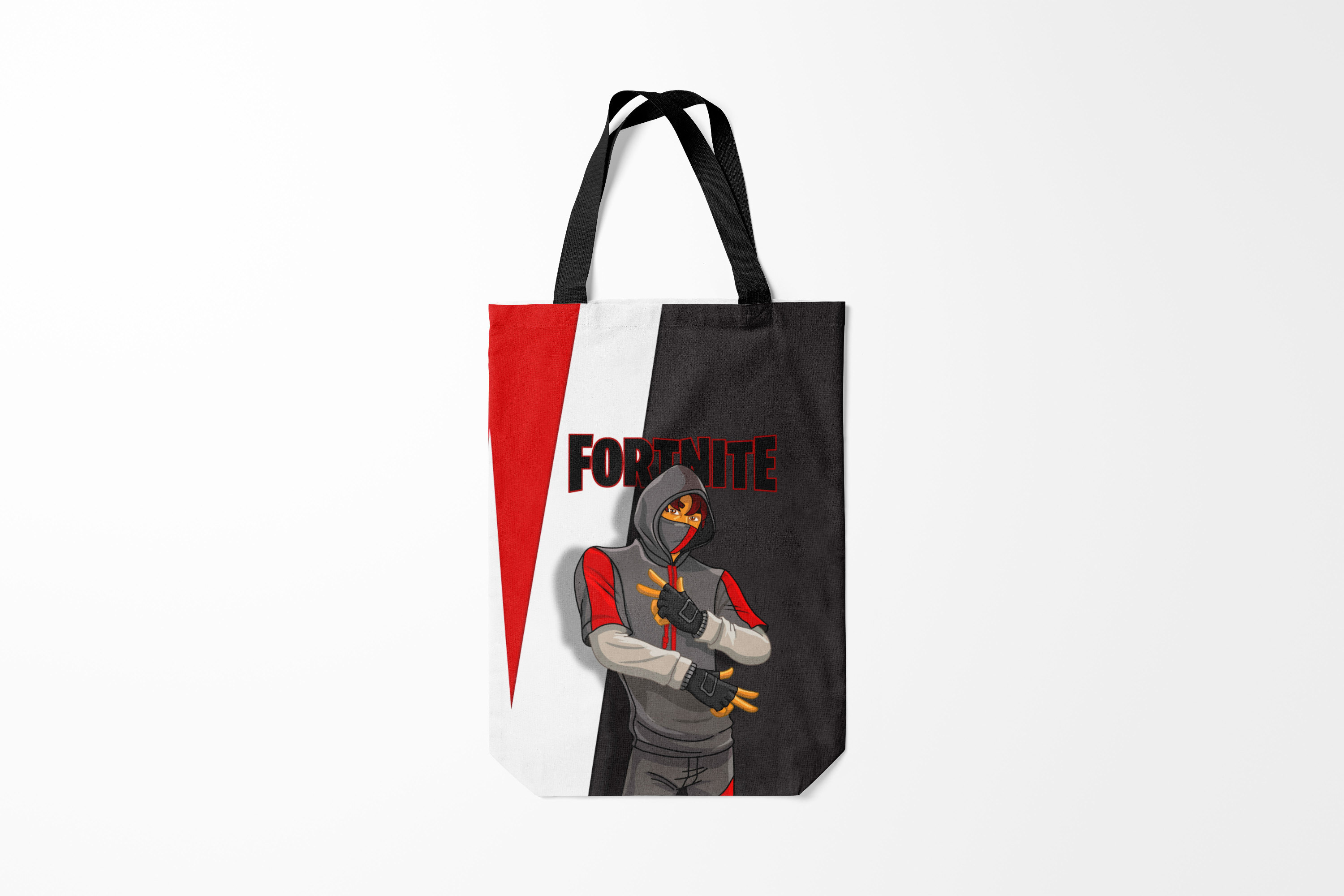 

Сумка шoппер унисекс Burnettie Fortnite gold, черный; золотистый, Fortnite gold