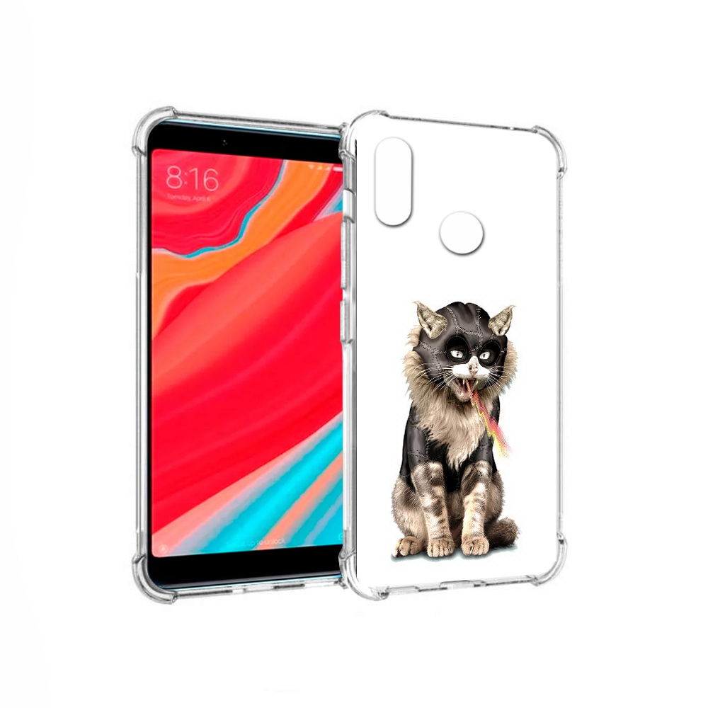 

Чехол MyPads Tocco для Xiaomi Mi Mix 2S дьяволский кот (PT110206.315.341), Прозрачный, Tocco
