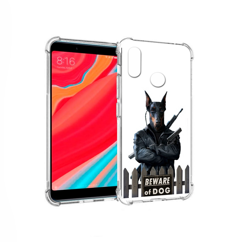 

Чехол MyPads Tocco для Xiaomi Mi Mix 2S доберман (PT110206.315.332), Прозрачный, Tocco