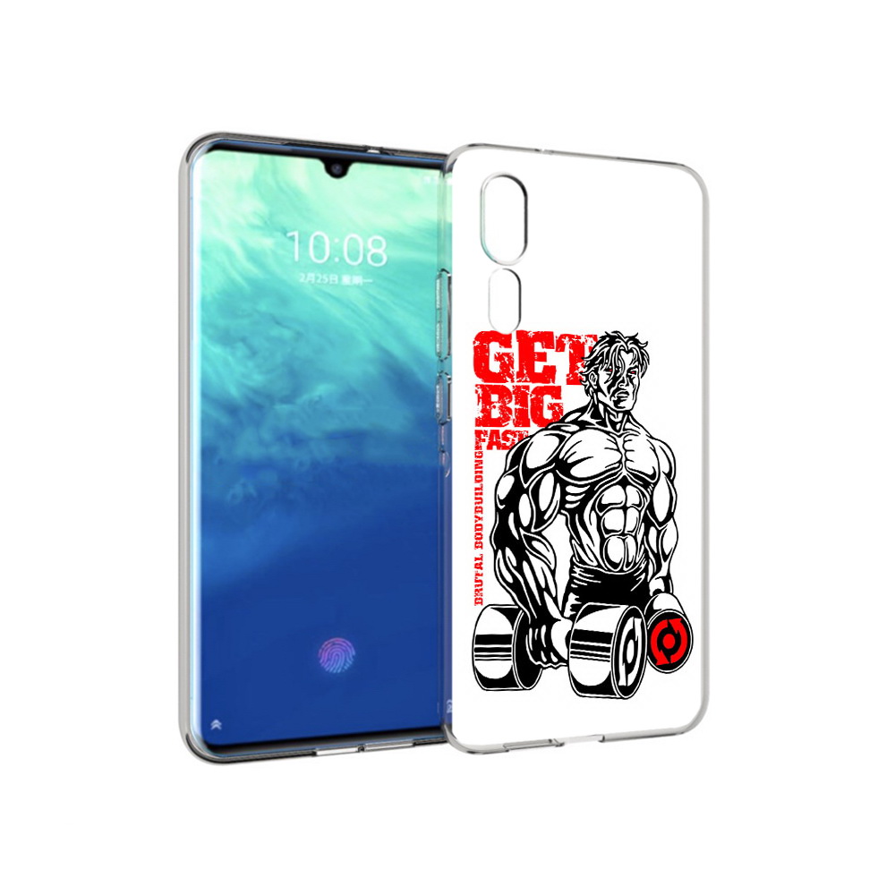 

Чехол MyPads Tocco для ZTE Axon 10 Pro накаченное тело (PT134302.444.495), Прозрачный, Tocco