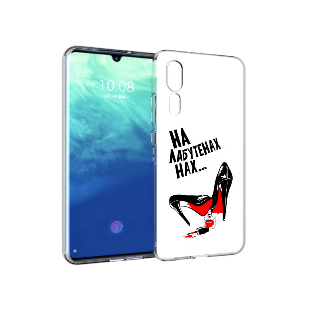 Чехол MyPads Tocco для ZTE Axon 10 Pro на лабутенах (PT134302.444.493)