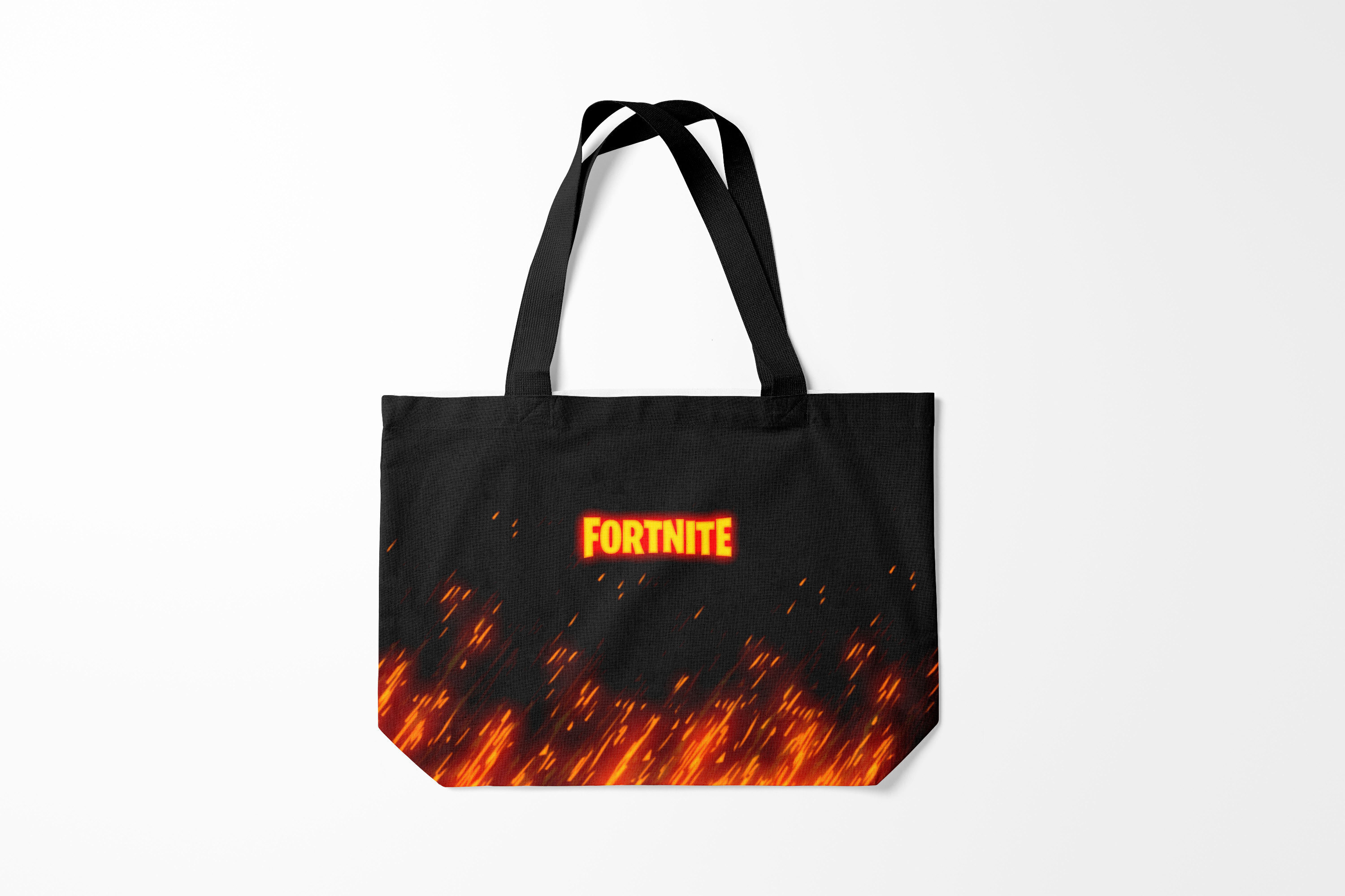 

Сумка шoппер унисекс Burnettie Fortnite Fan Art, белый, Fortnite Fan Art