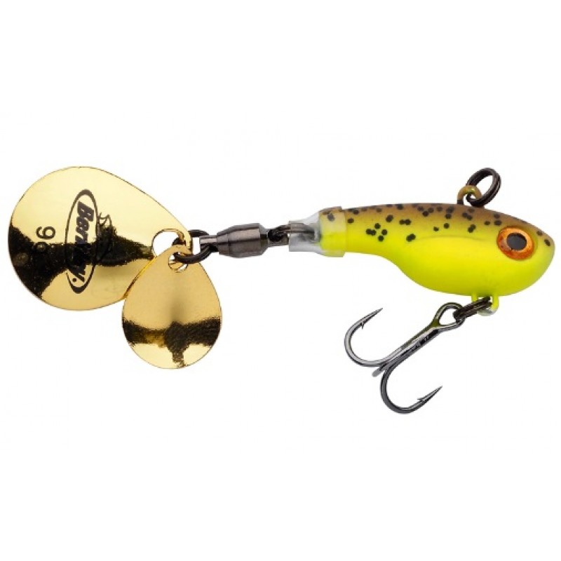 Спинтейл BERKLEY Pulse Spintail 5г Brown Chartreuse