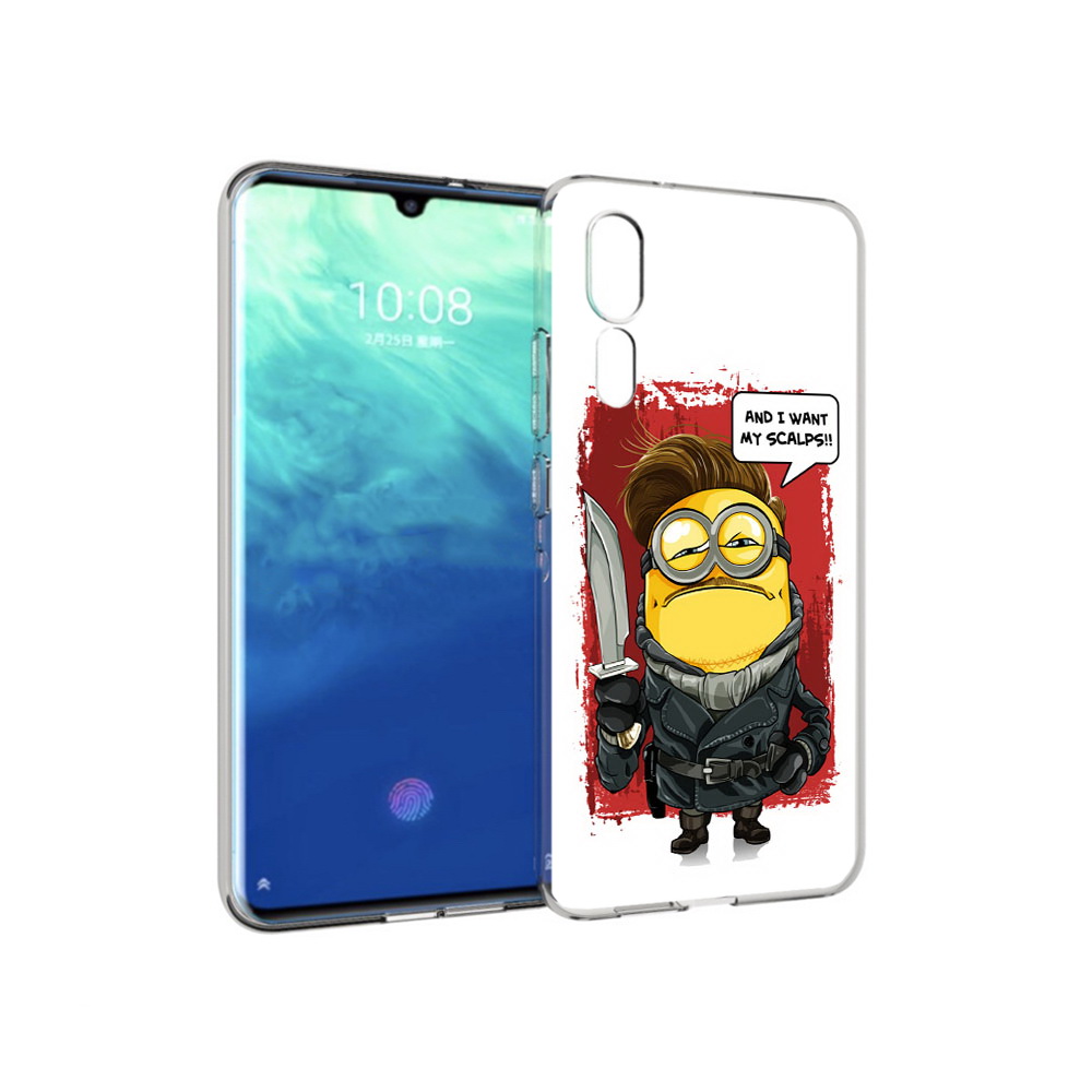

Чехол MyPads Tocco для ZTE Axon 10 Pro миньон убийца (PT134302.444.477), Прозрачный, Tocco