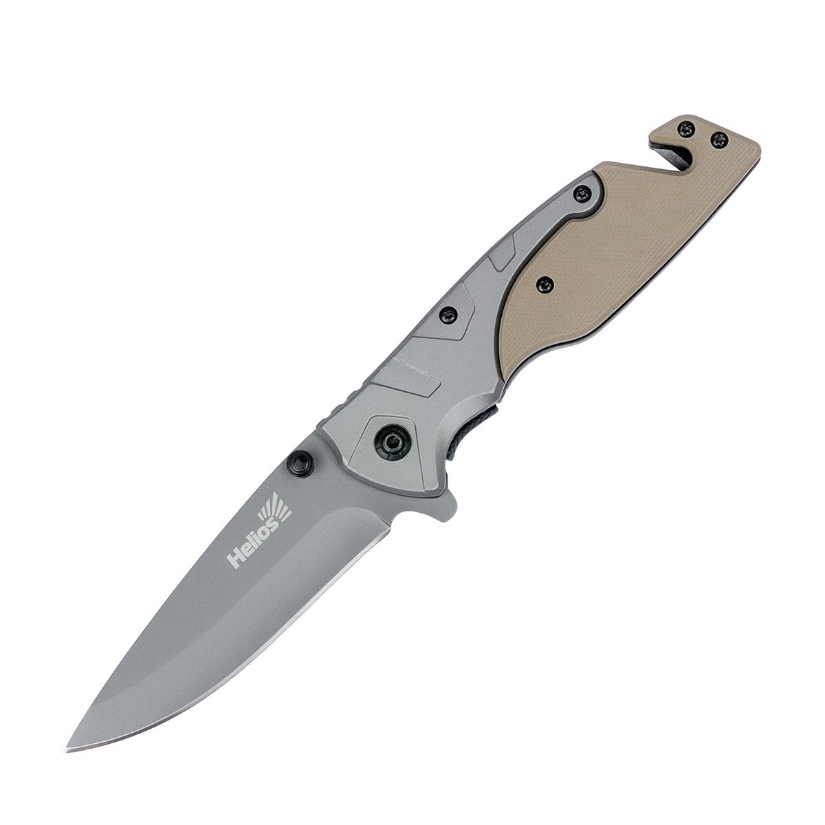 Туристический нож Helios CL05009, серый