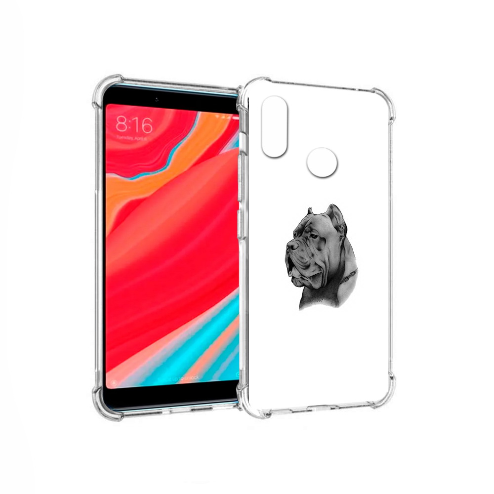 

Чехол MyPads Tocco для Xiaomi Mi Mix 2S грозный бульдог (PT110206.315.300), Прозрачный, Tocco