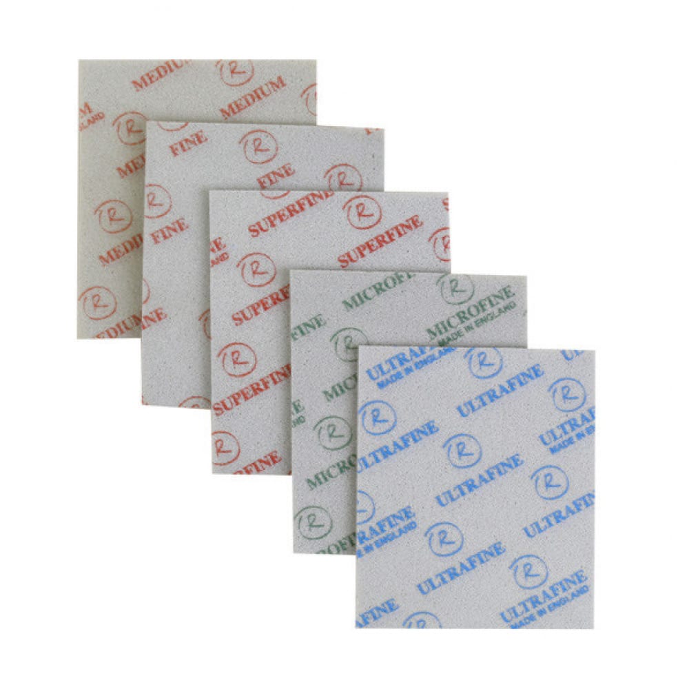

RoxelPro Абразивная губка Softback 140 x 115 мм, Р120, 20 шт в упаковке 159605, Серый