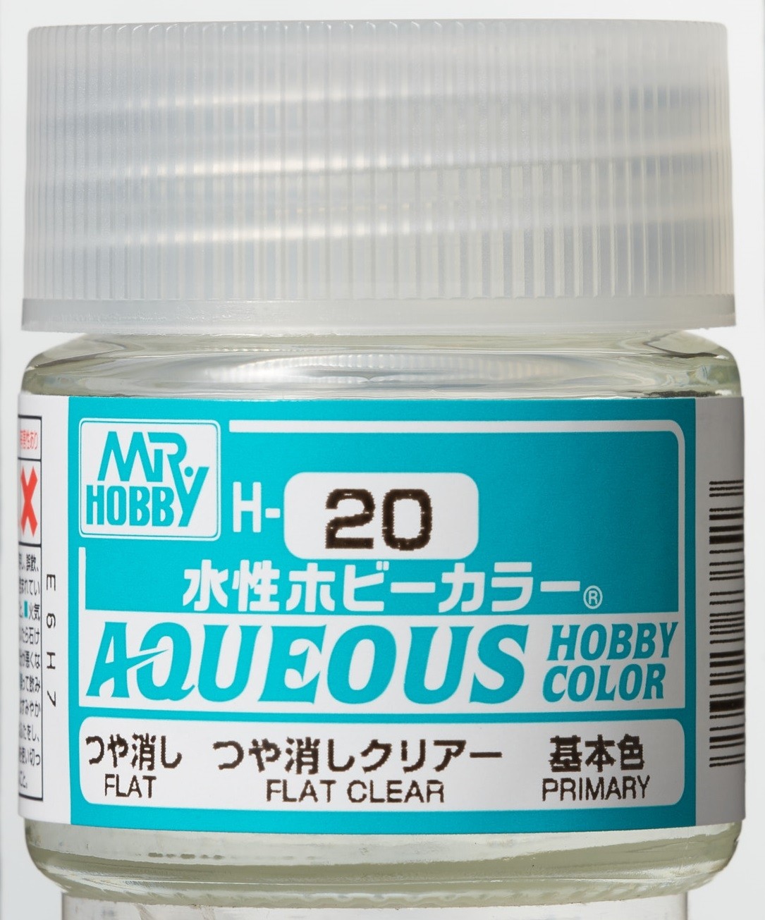 

Лак акриловый водоразбавляемый MR.HOBBY FLAT CLEAR, Матовый лак, MH-H20, Прозрачный