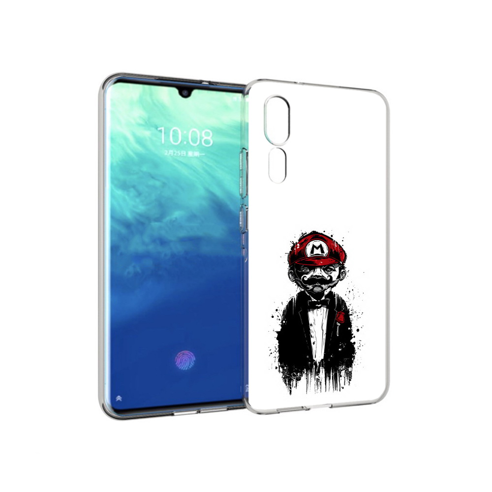 Чехол MyPads Tocco для ZTE Axon 10 Pro марио (PT134302.444.458)