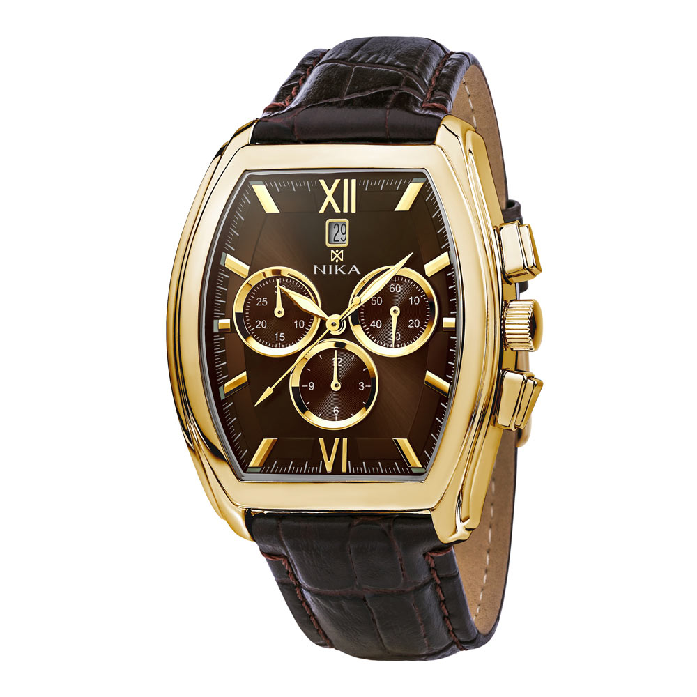 Наручные часы мужские Ника 1264.0.3.63A коричневые