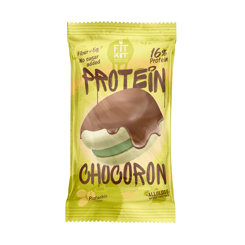 

Fit Kit Fit Kit, Protein Chocoron, 30г (Фисташковый), Fit Kit, Protein Chocoron, 30г (Фисташковый)