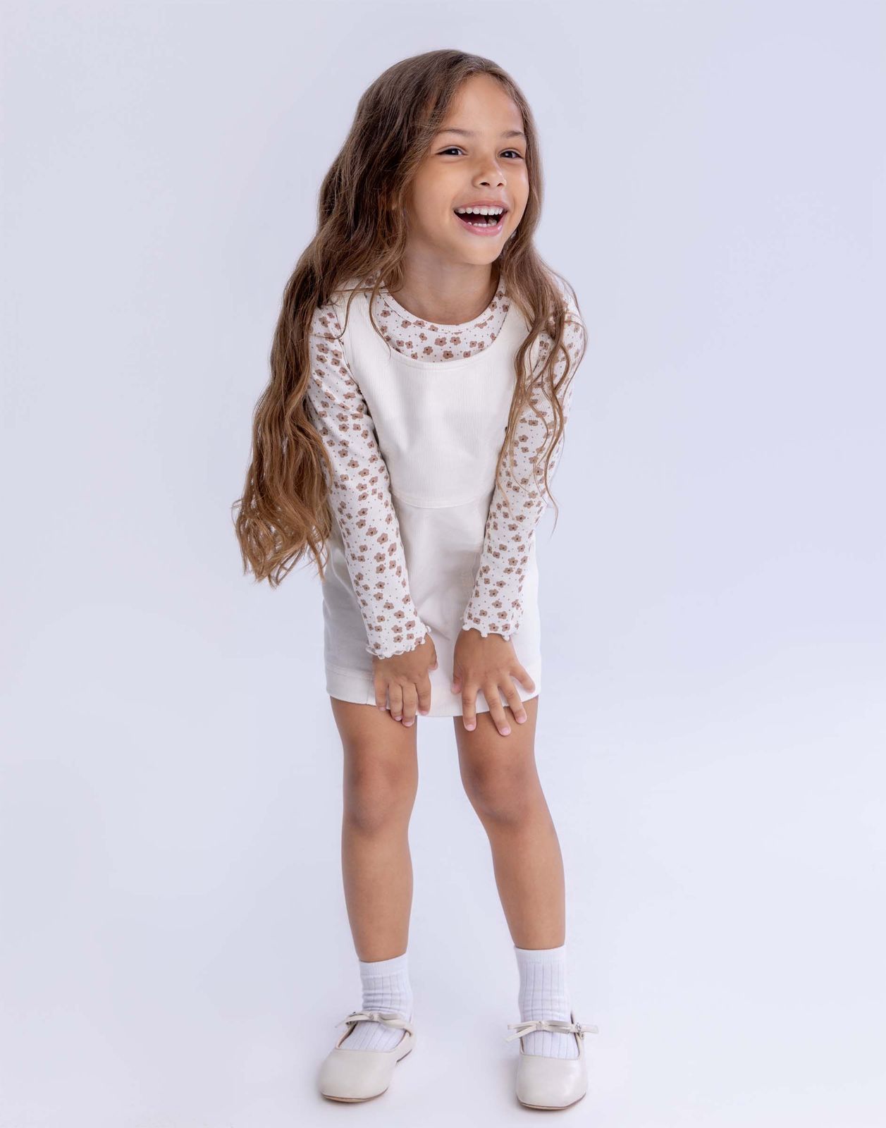 Сарафан для девочки Gloria Jeans GDR029139 молочный 18-24мес92 699₽