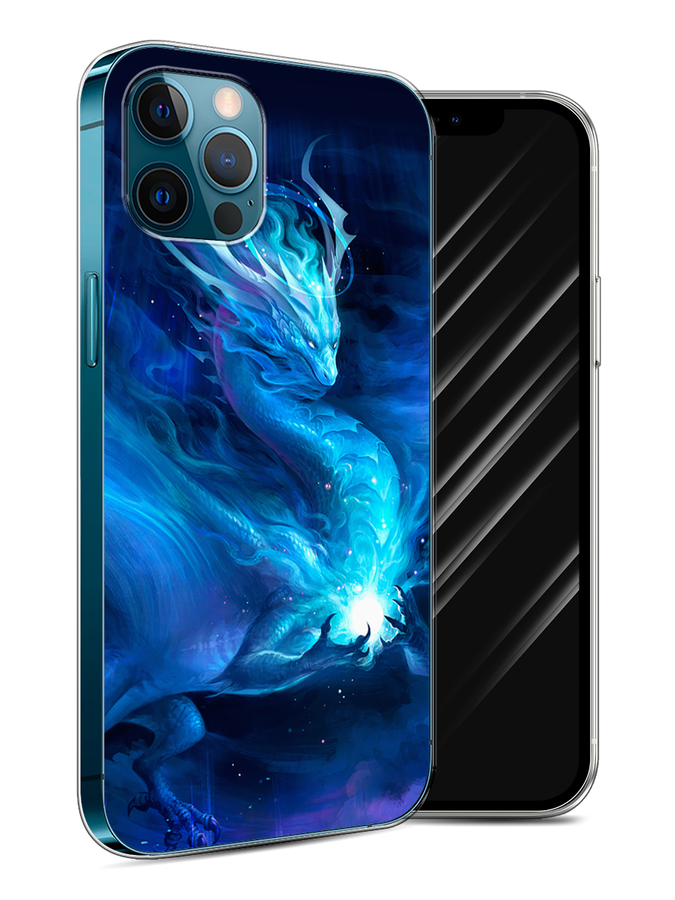 

Чехол Awog на Apple iPhone 12 / Айфон 12 "Лунный дракон", 12550-1
