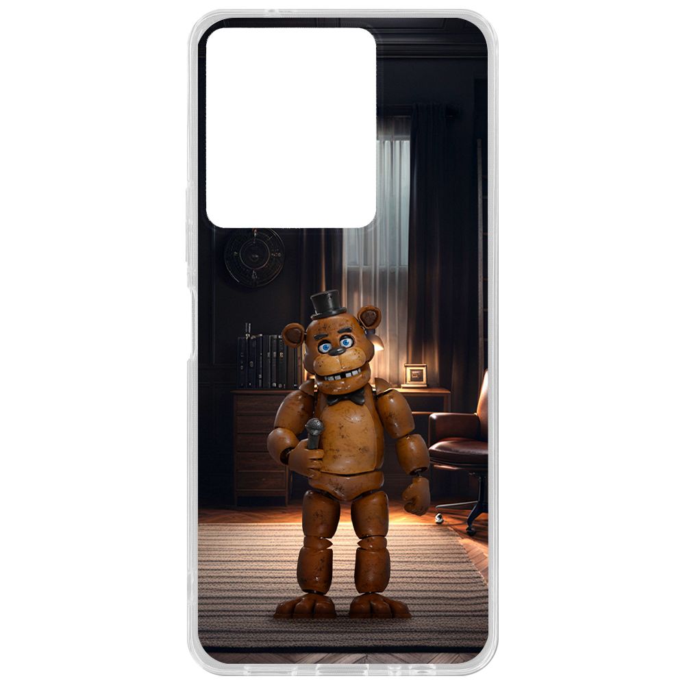 

Чехол-накладка Krutoff Clear Case ФНАФ - Медведь Фредди для Vivo Y36, Прозрачный