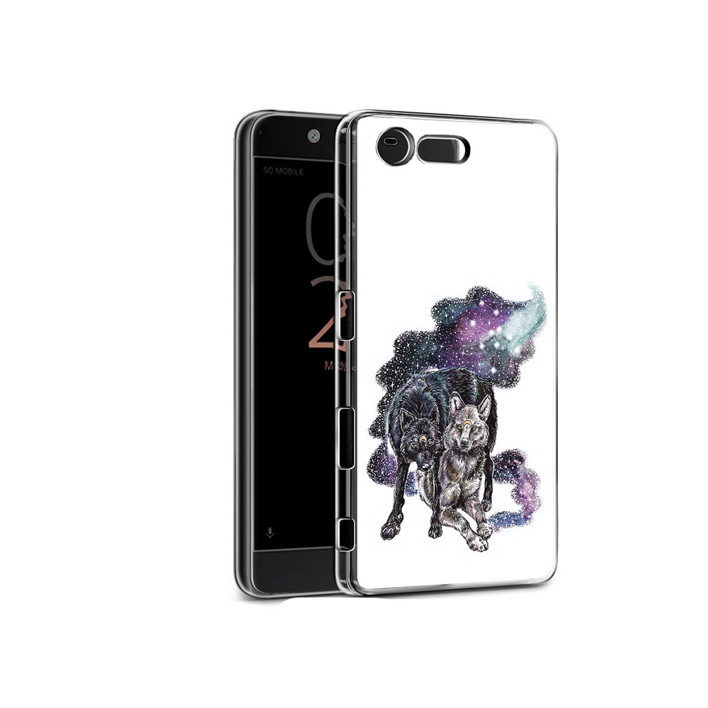 

Чехол MyPads Tocco для Sony Xperia X Compact звездные волки (PT50548.245.352), Прозрачный, Tocco