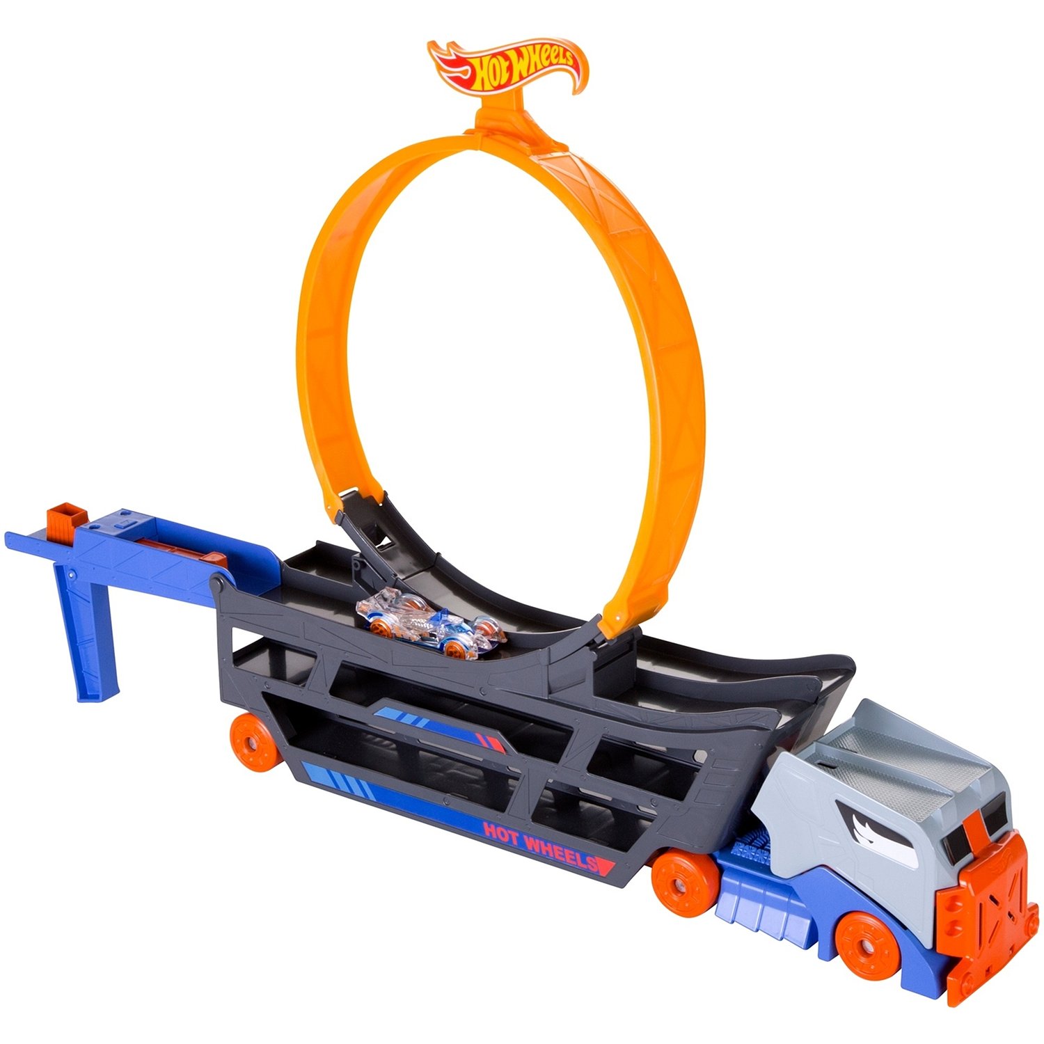 

Набор Hot Wheels Трюковой тягач, Разноцветный