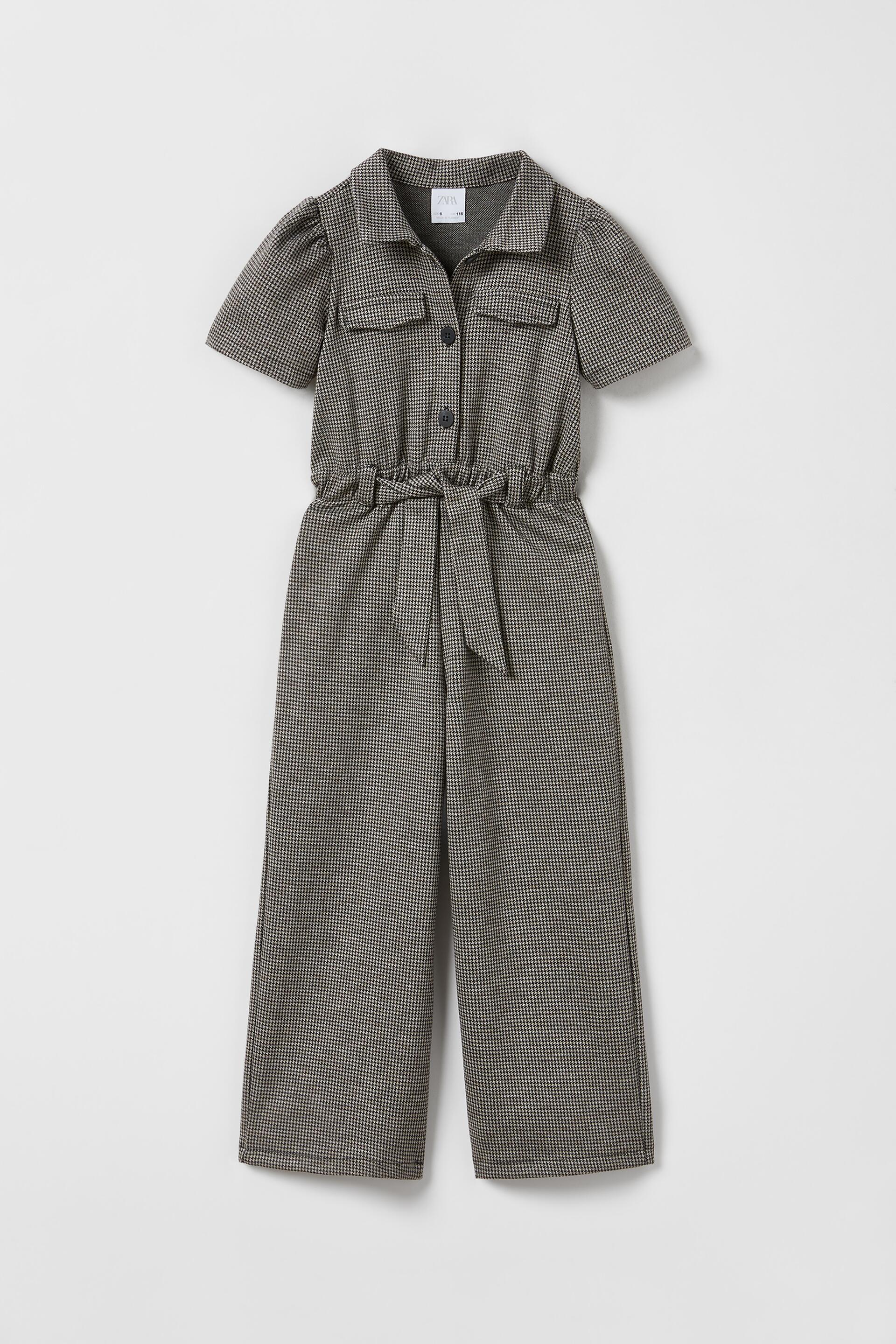 

Комбинезон детский ZARA 0900773580207, серый, 122 (товар из-за рубежа), 09007735802