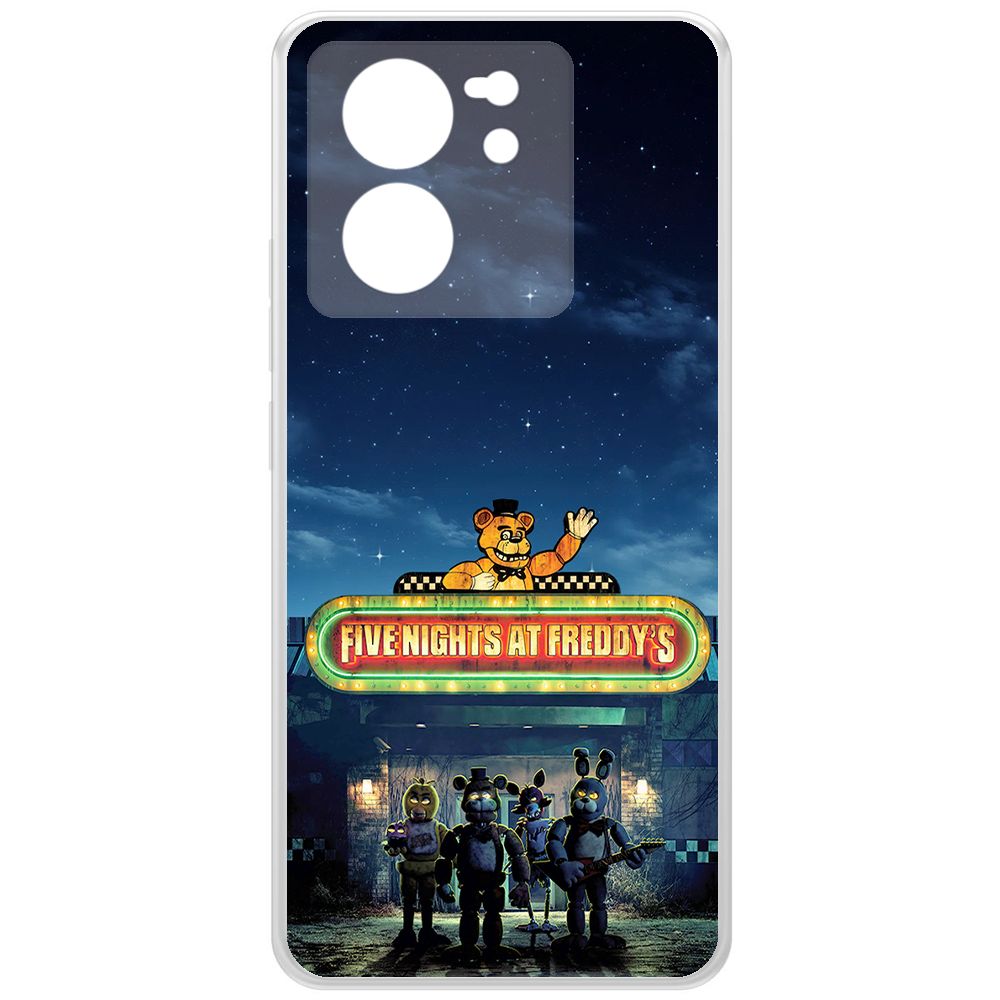 

Чехол-накладка Krutoff Clear Case ФНАФ - Банда вместе для Xiaomi 13T Pro, Прозрачный