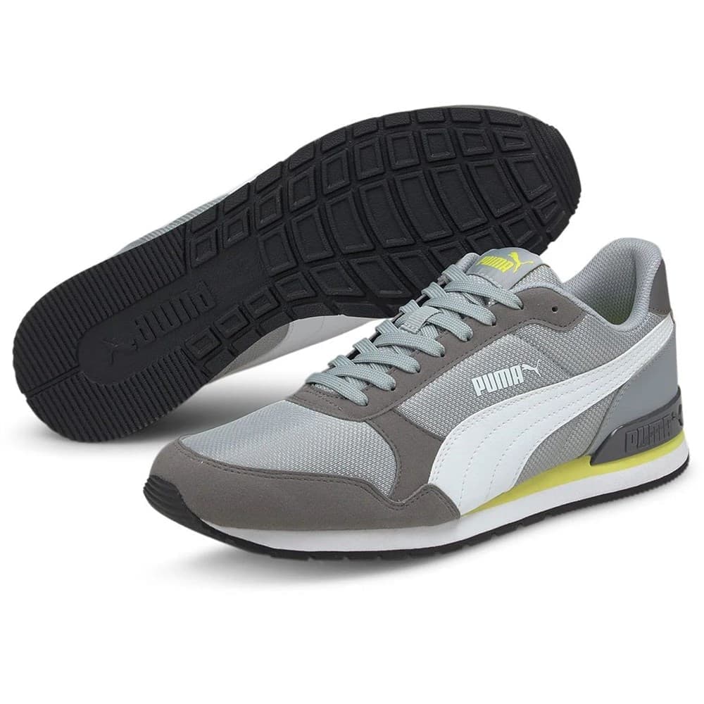 

Кроссовки унисекс PUMA 366811-17 серые 10.5 US, 366811-17