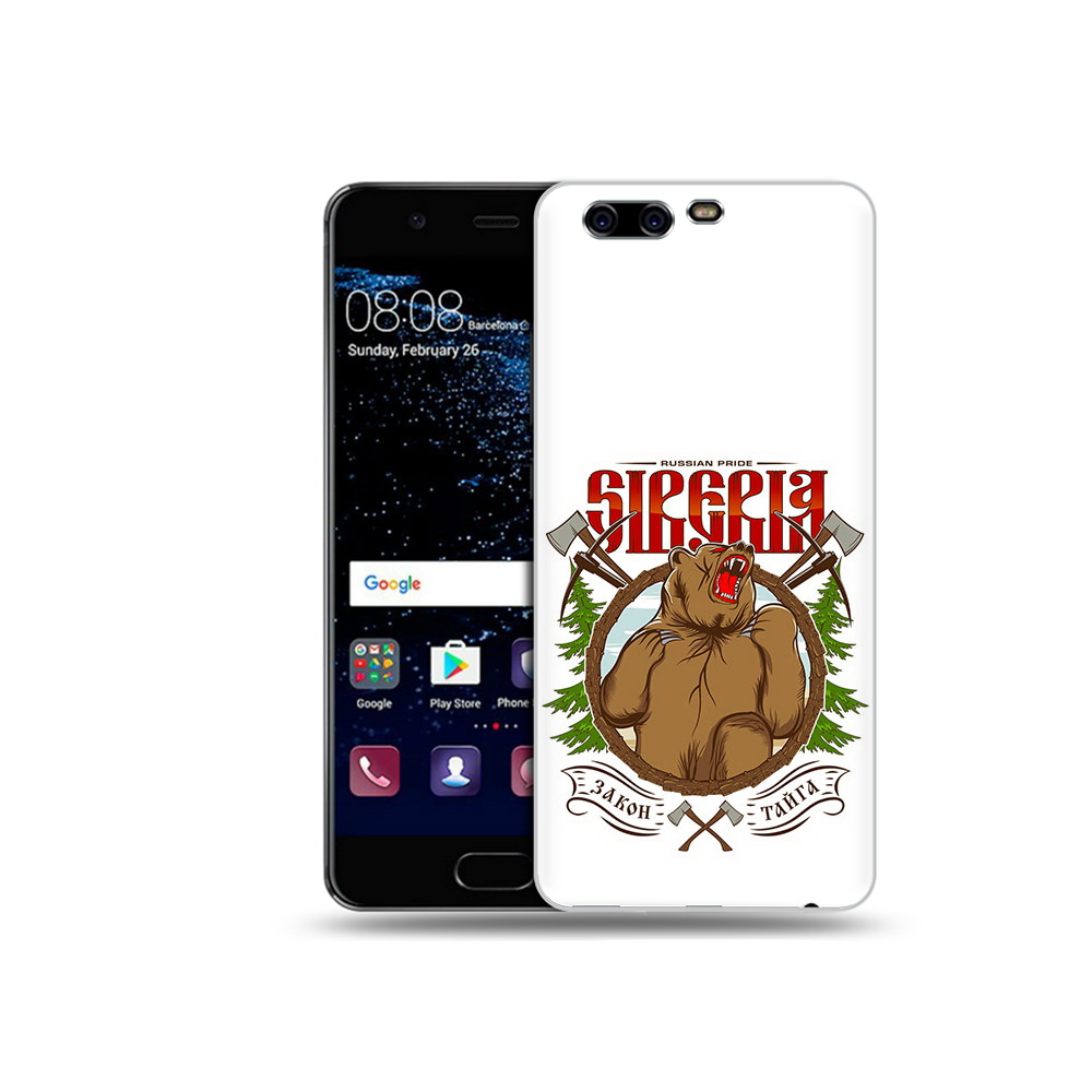 

Чехол MyPads Tocco для Huawei P10 Plus Тайга (PT60941.40.168), Прозрачный, Tocco