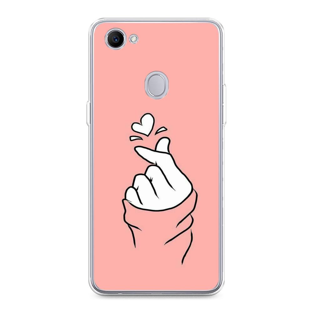 

Чехол Awog на Oppo F7 "Любовь-щелк", Разноцветный, 250350-7