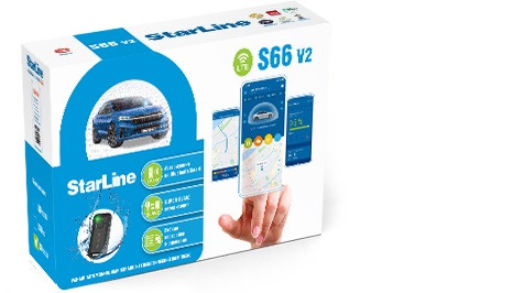 Автосигнализация StarLine S66 v2 BT 2CAN+4LIN LTE (GSM)