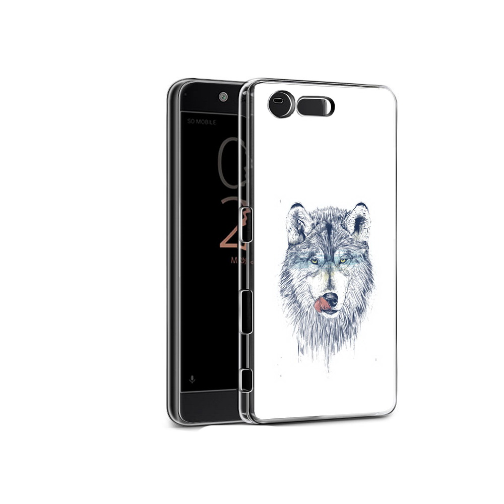 

Чехол MyPads Tocco для Sony Xperia X Compact голодгый волк (PT50548.245.292), Прозрачный, Tocco