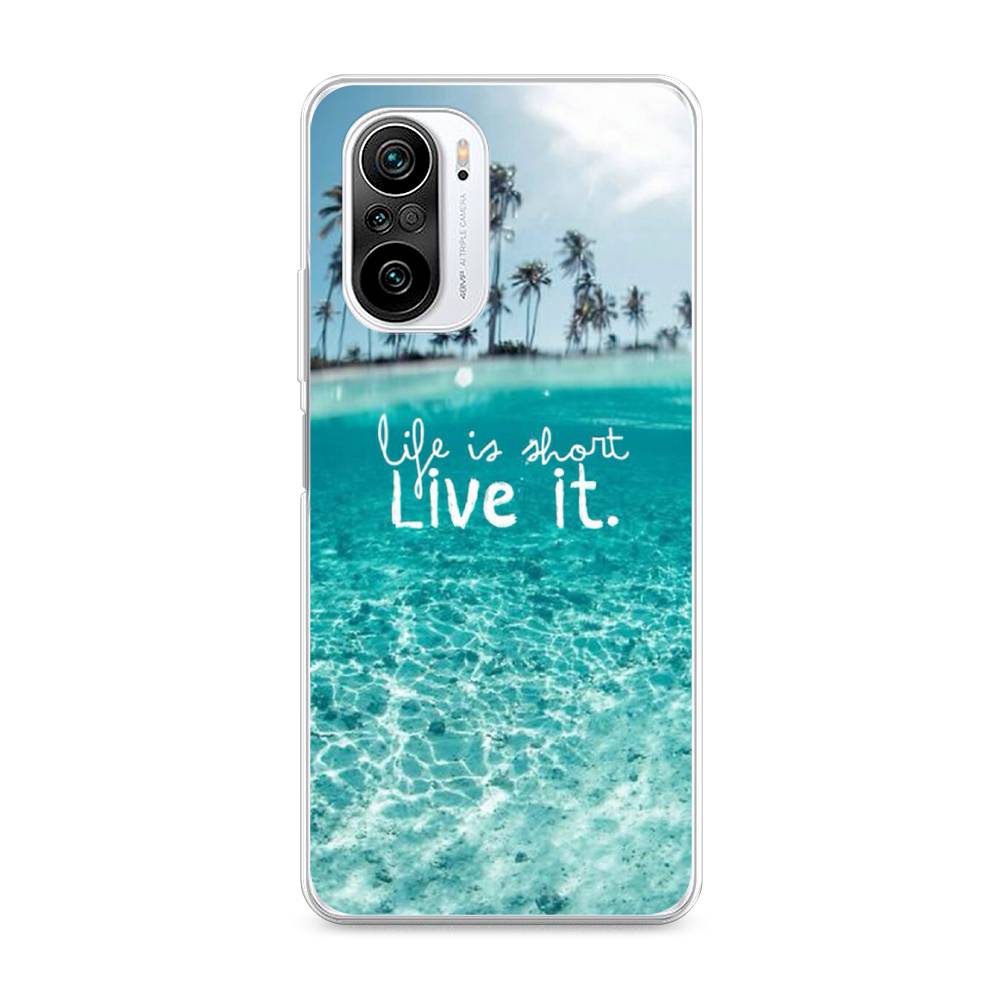 

Чехол Awog на Xiaomi Redmi K40 "Live it", Разноцветный, 310950-7