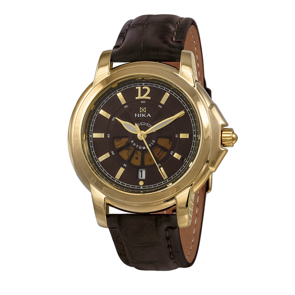 Наручные часы мужские Ника 1058.0.3.64A коричневые