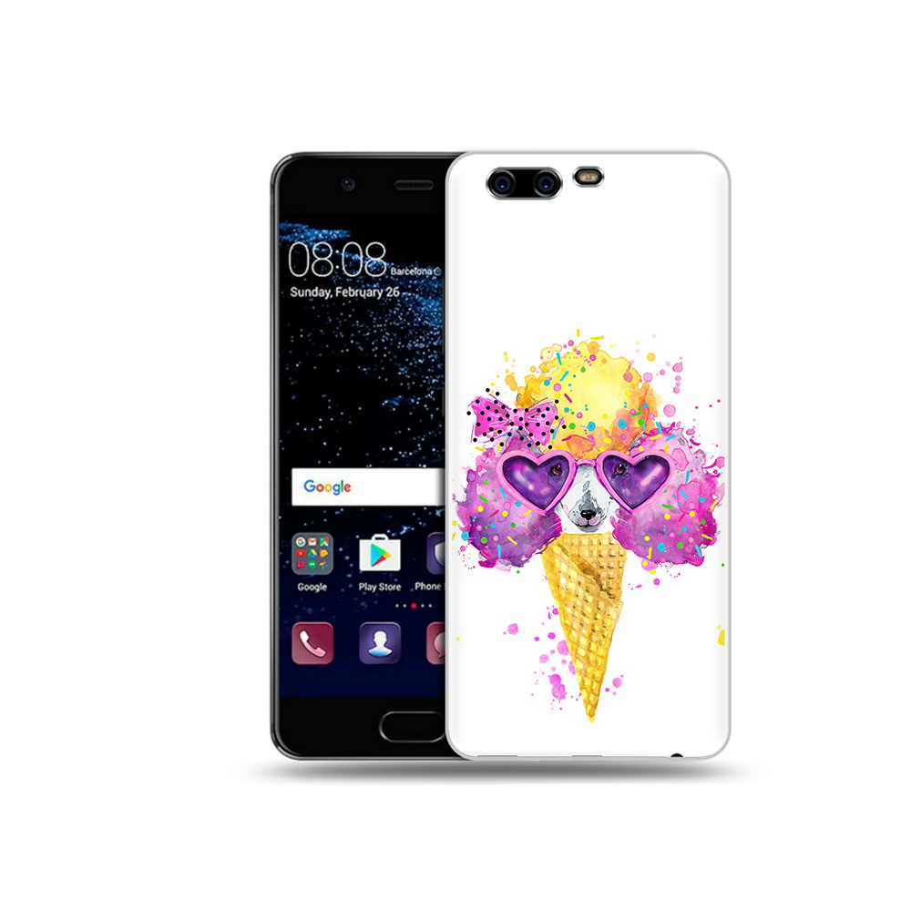 

Чехол MyPads Tocco для Huawei P10 Plus Рожок (PT60941.40.146), Прозрачный, Tocco