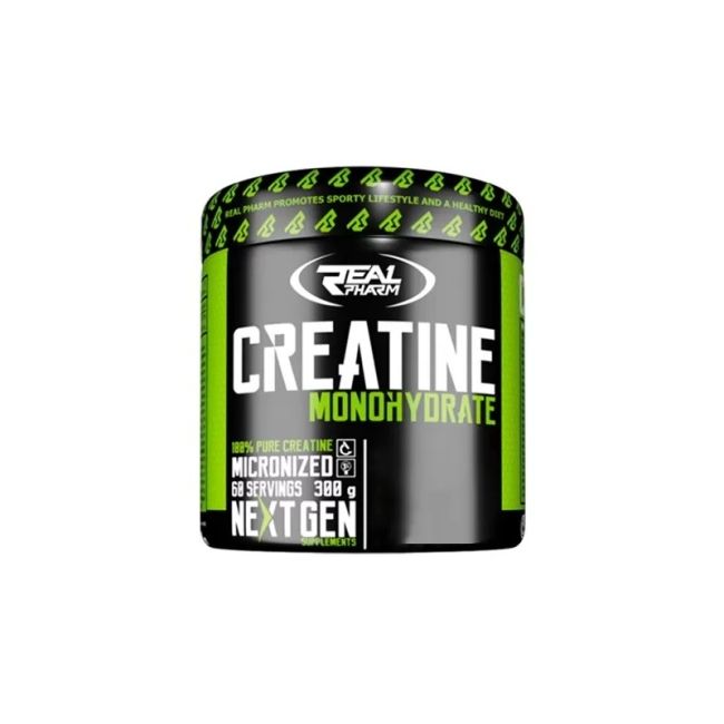 Креатин Real Pharm Real Pharm, Creatine - 300g (Натуральный без вкуса)